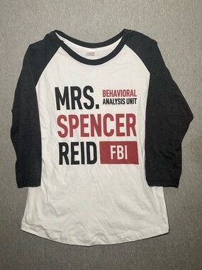 Criminal Minds Future Mrs Spencer Reid T-Shirt Unbranded Size Small